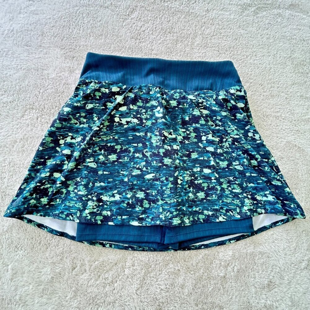 Smartwool Skort Green Merino Wool Blend Womens XS Activewear Performance